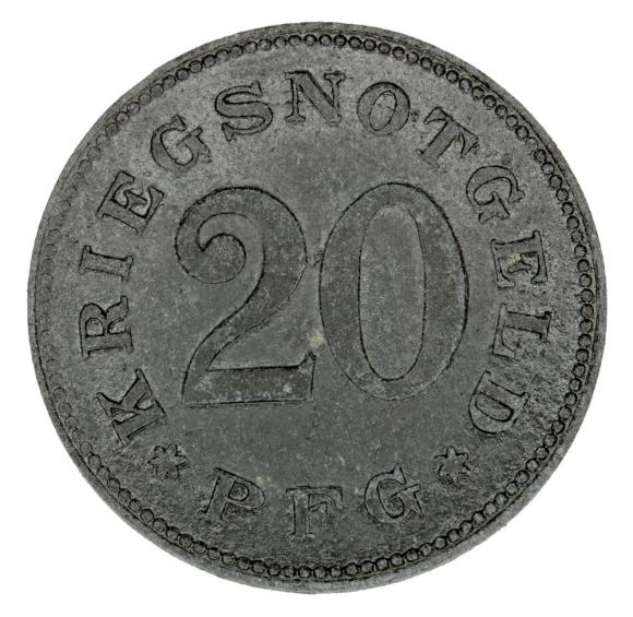 20 fenigów 1919 Zwiesel Bawaria
