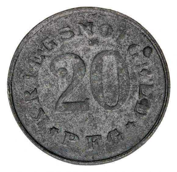 20 fenigów 1920 Zwiesel Bawaria