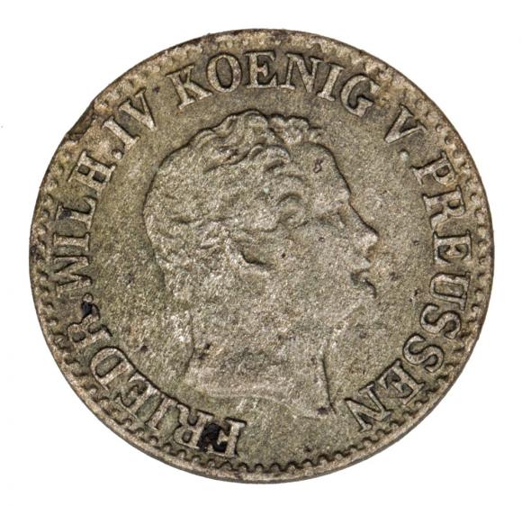 1/2 grosza srebrnego 1851 Fryderyk Wilhelm IV Niemcy Prusy Berlin A