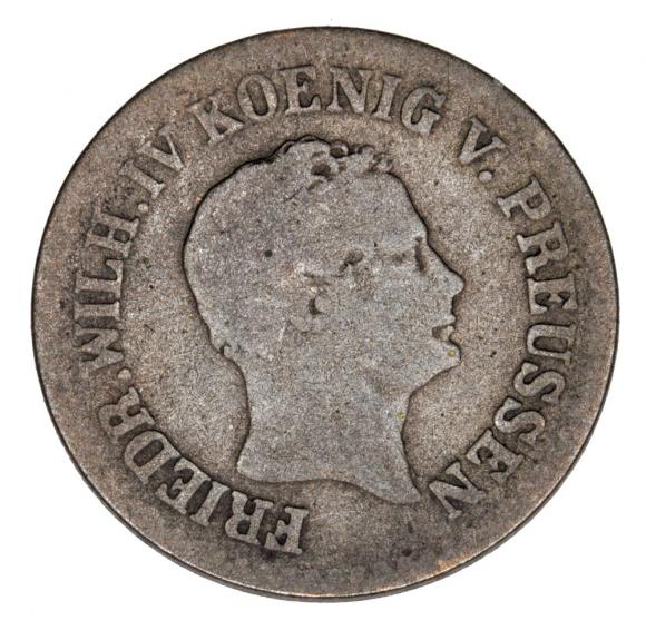 1 grosz srebrny 1842 Fryderyk Wilhelm IV Niemcy Prusy Berlin A