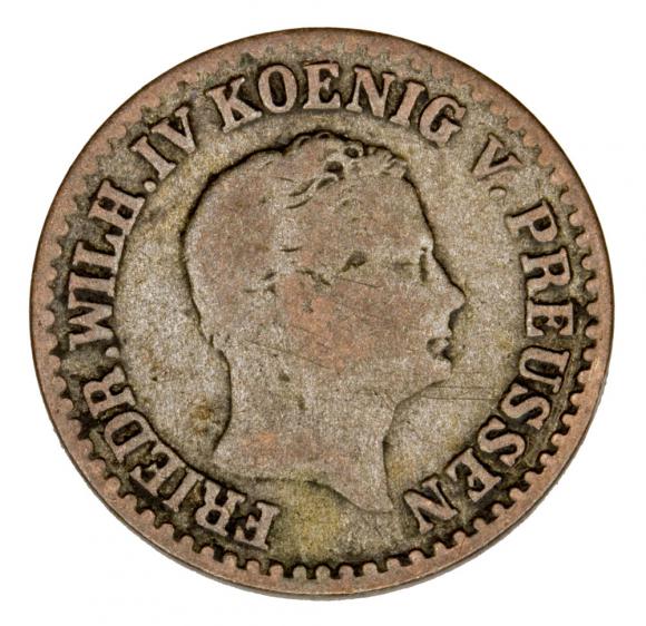 1 grosz srebrny 1851 Fryderyk Wilhelm IV Niemcy Prusy Berlin A