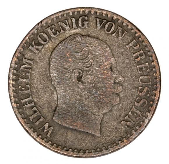 1 grosz srebrny 1862 Wilhelm I Hohenzollern Niemcy Prusy Berlin A