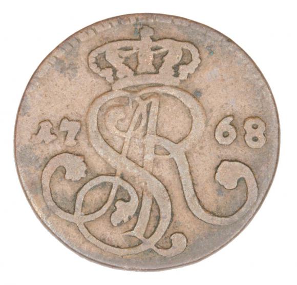 Grosz 1768 Stanisław August Poniatowski Kraków (1)