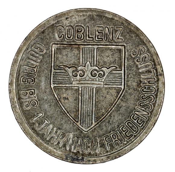 25 fenigów 1918 Koblencja Nadrenia (1)
