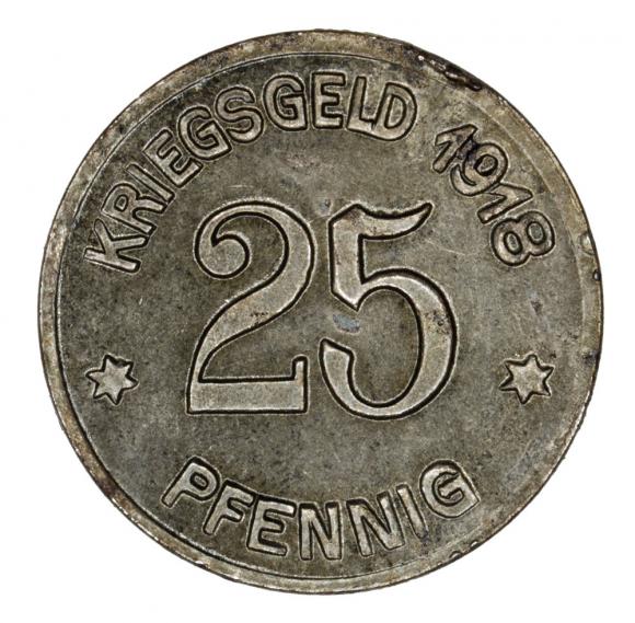 25 fenigów 1918 Koblencja Nadrenia (2)