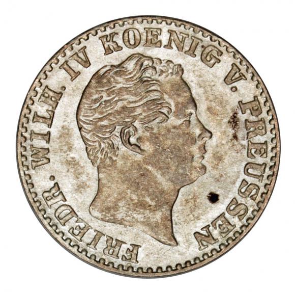 2 1/2 grosza srebrnego 1851 Fryderyk Wilhelm IV Prusy Berlin