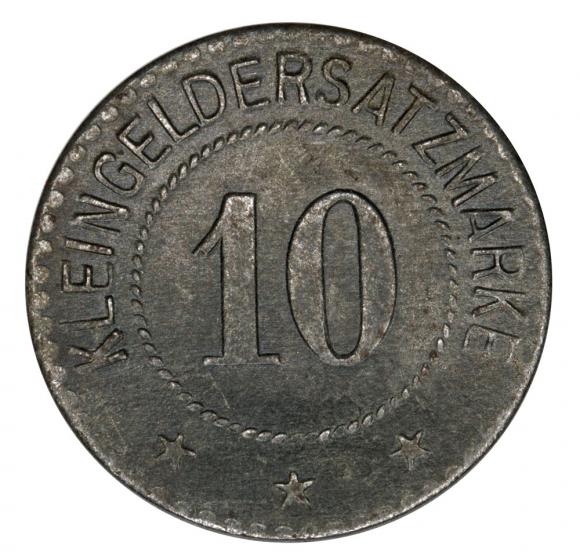 10 fenigów 1917 Schwarzenbach Bawaria