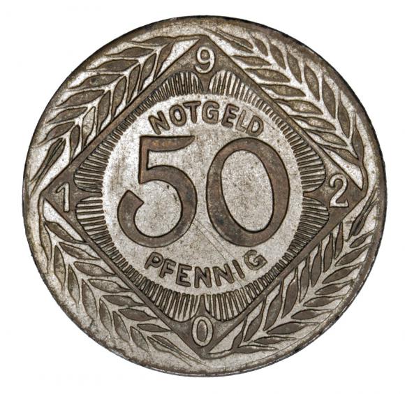 50 fenigów 1920 Ohligs Nadrenia (2)