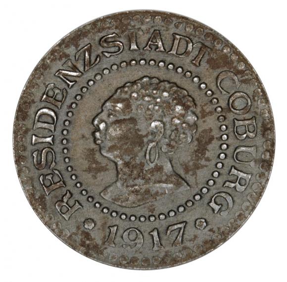 10 fenigów 1917 Coburg Saksonia (1)