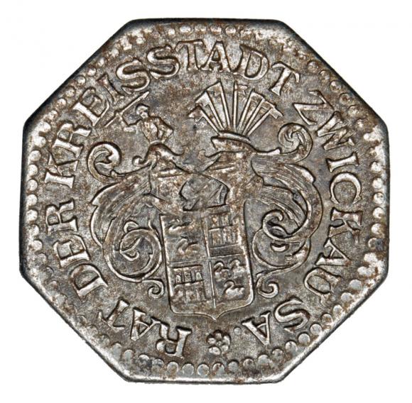 10 fenigów 1918 Zwickau Saksonia (1)