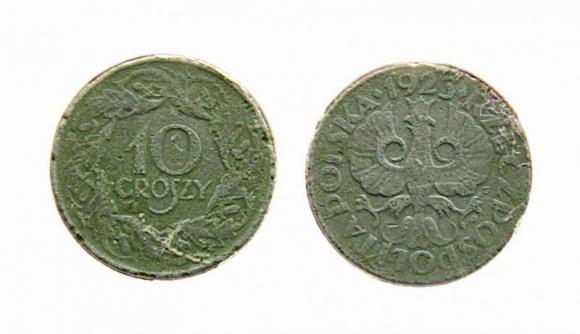 Zestaw 10 i 20 groszy 1923 Generalna Gubernia (2)