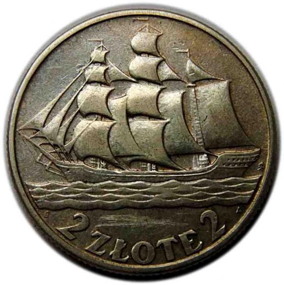 2 złotych 1936 Żaglówka (1)