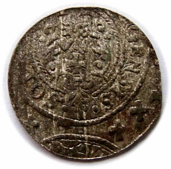 szeląg 1621 Zygmunt III Waza Ryga (2)