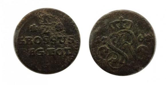 Półgrosz 1768 Stanisław August Poniatowski Kraków (1)