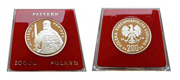 200 złotych 1979 Mieszko I próba nikiel  (1)