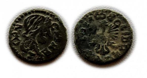 Szeląg 1666? Jan Kazimierz Brześć (1)