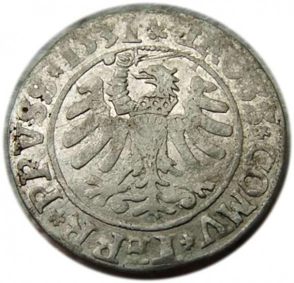 Grosz pruski 1531 Zygmunt I Stary Prusy Królewskie Toruń (2)