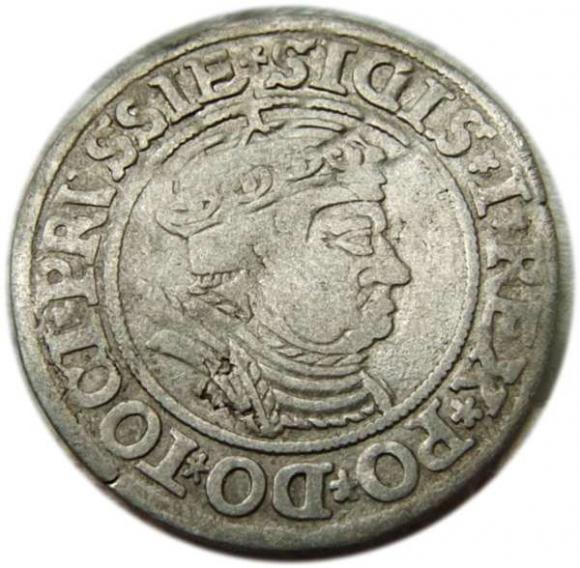 Grosz pruski 1535 Zygmunt I Stary Prusy Królewskie Toruń (1)