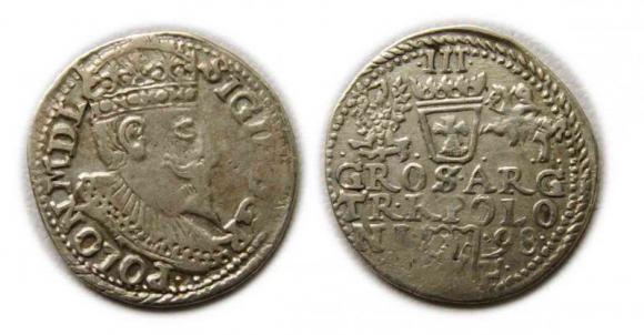 Trojak 1598 Zygmunt III Waza Olkusz (1)