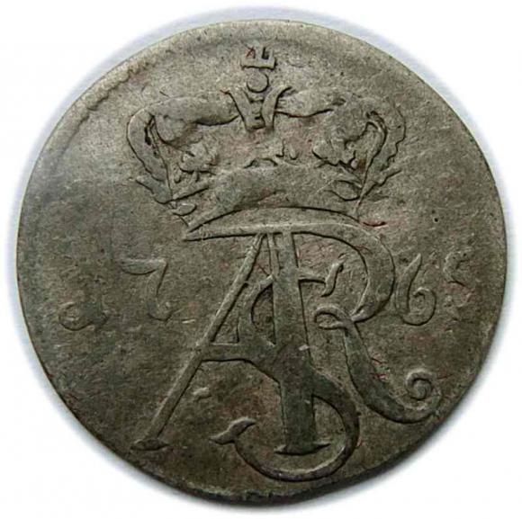 Trojak 1765 Stanisław August Poniatowski Toruń (2)