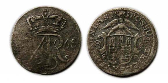 Trojak 1765 Stanisław August Poniatowski Toruń (1)