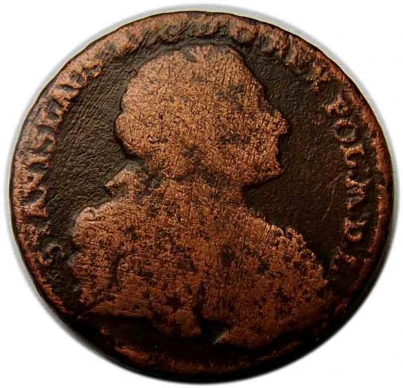 Trojak 1766 Stanisław August Poniatowski Kraków (1)