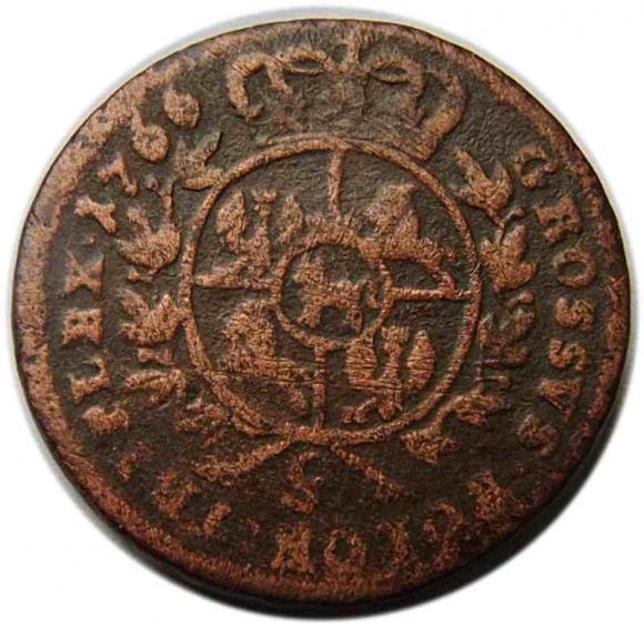 Trojak 1766 Stanisław August Poniatowski Kraków (2)