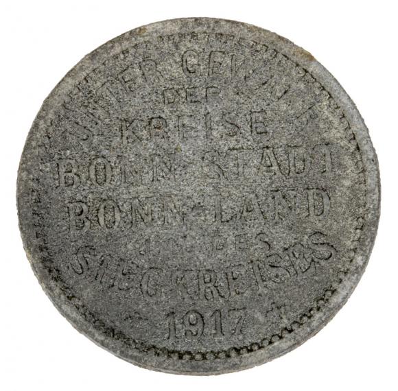 10 fenigów 1917 Bonn Nadrenia