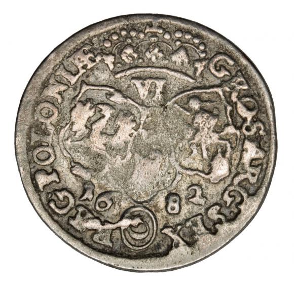 Szóstak 1682 Jan III Sobieski Bydgoszcz (2)