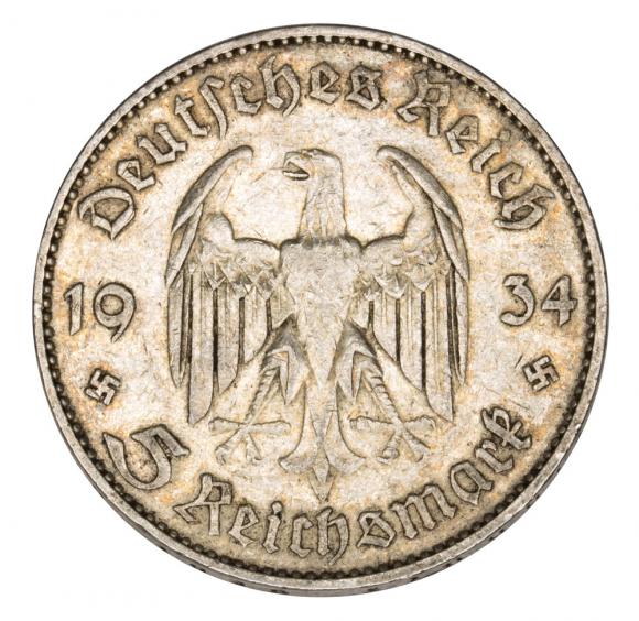 5 marek 1934 Niemcy Stuttgart F (2)