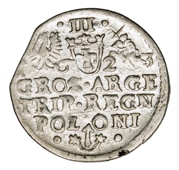 Trojak 1623 Zygmunt III Waza Polska Kraków