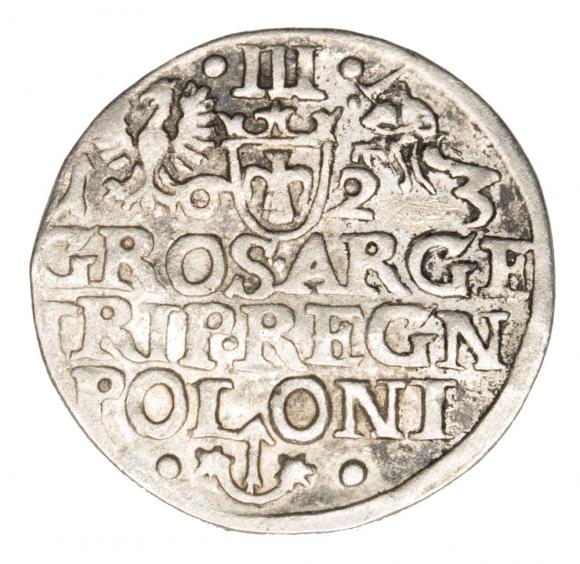 Trojak 1623 Zygmunt III Waza Polska Kraków (2)