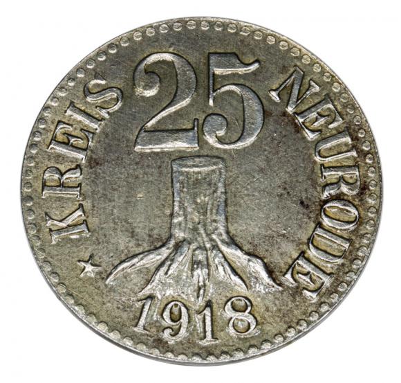 25 fenigów 1918 Nowa Ruda / Neurode
