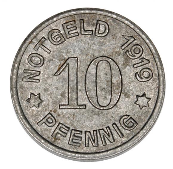 10 fenigów 1919 Gryfów Śląski / Greiffenberg