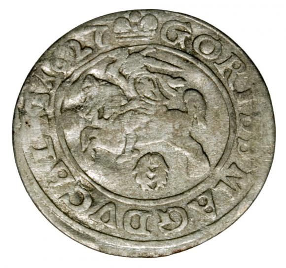 Grosz 1627 Zygmunt III Waza Litwa Wilno
