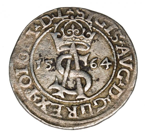 Trojak 1564 Zygmunt II August Litwa Wilno