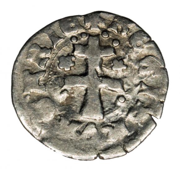 Denar Ludwik I Węgierski Węgry (2)