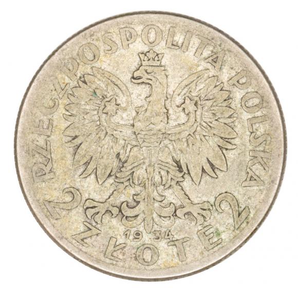 2 złote 1934 II RP Warszawa (2)