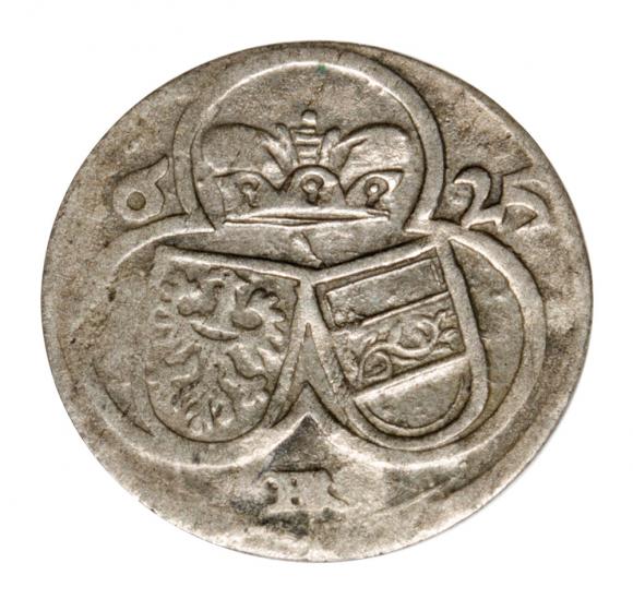 1/2 krajcara 1625 Ferdynand II Habsburg Śląsk Wrocław