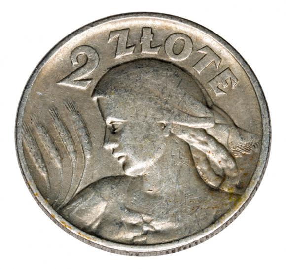 2 złote 1925 Kobieta z kłosami II RP Londyn (1)