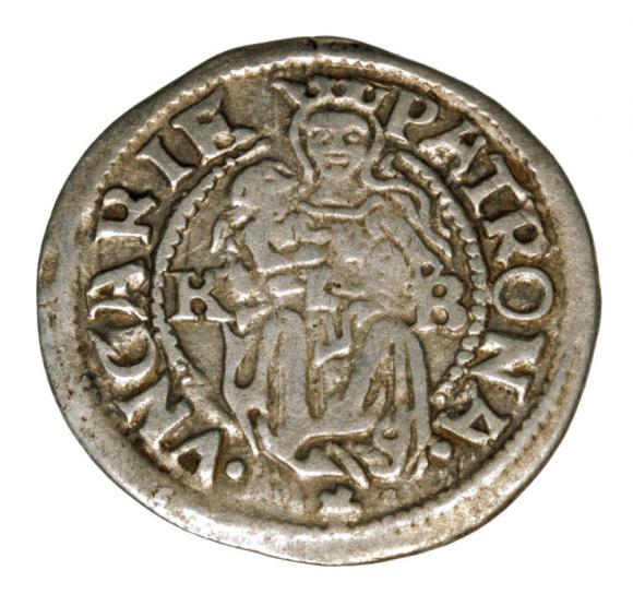 Denar 1537 Ferdynand I Habsburg Węgry Kremnica
