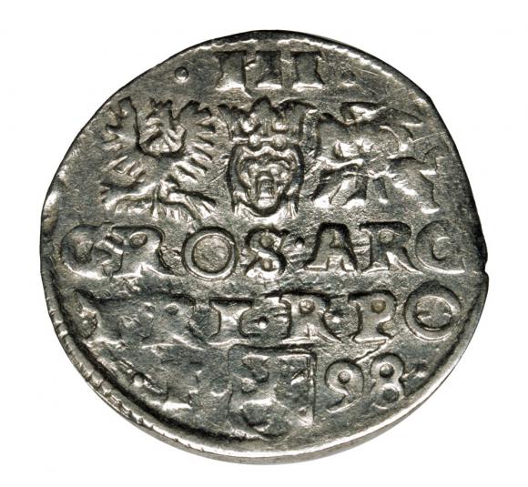 Trojak 1598 Zygmunt III Waza Polska Wschowa