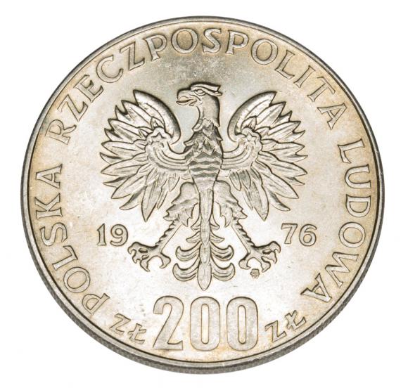200 złotych 1976 Igrzyska XXI Olimpiady III RP Warszawa
