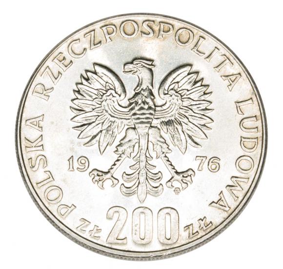 200 złotych 1976 Igrzyska XXI Olimpiady III RP Warszawa (2)