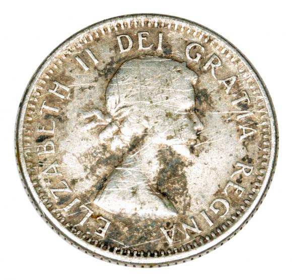 10 centów 1960 Elżbieta II Kanada (1)