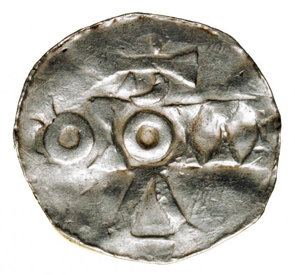 Denar Otto III Niemcy Kolonia (1)