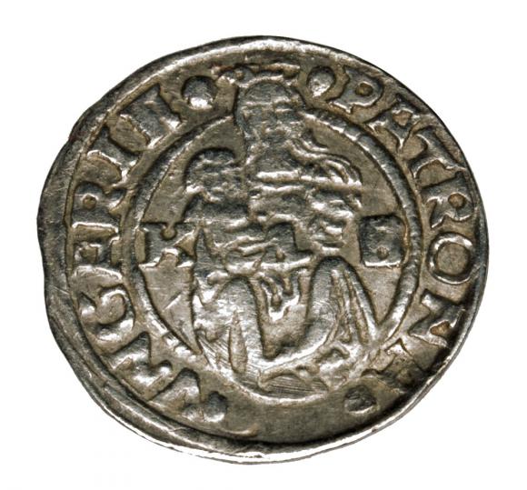 Denar 1543 Ferdynand I Habsburg Węgry Kremnica