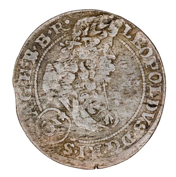 3 krajcary 1696 Leopold I Habsburg Brzeg (1)