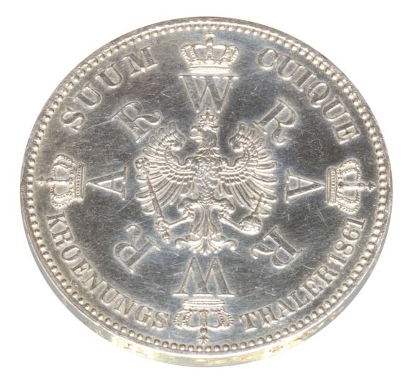 Talar 1861 Wilhelm I Hohenzollern Prusy Berlin (2)