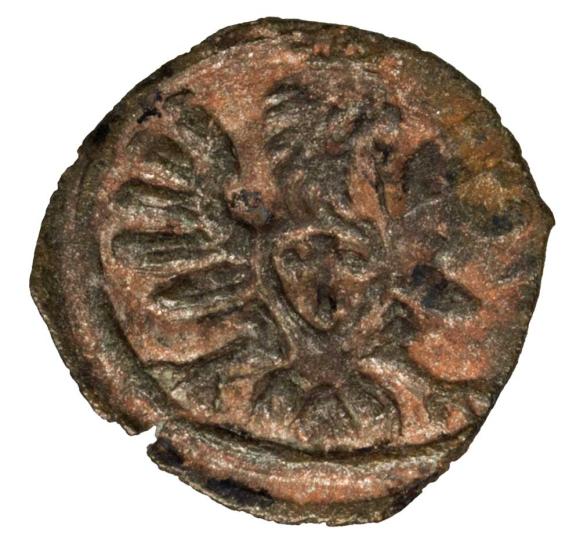 Denar 1609 Zygmunt III Waza Poznań (2)